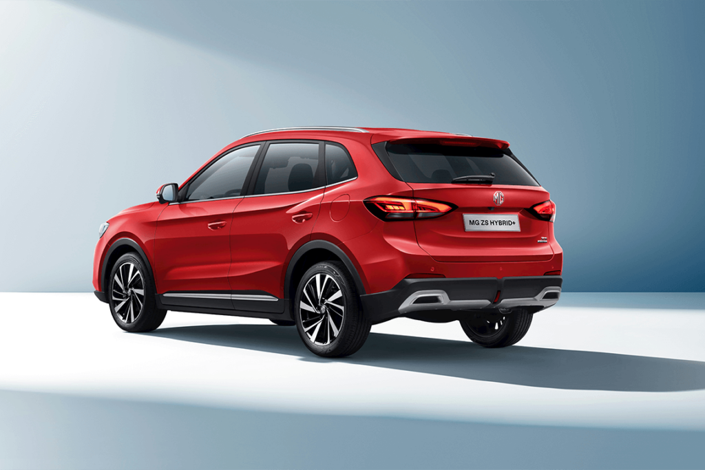 Il design accattivante di nuova MG ZS Hybrid+