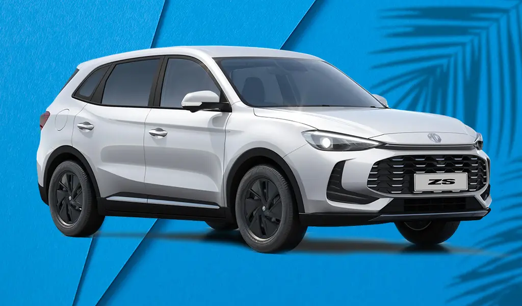 Nuova MG ZS 1.5 Dover White a 15.990€, solo con MOVI GO!