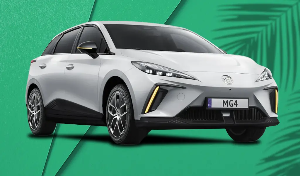 MG4 Luxury 64kWh Dover White a 21.900€, solo con MOVI GO!