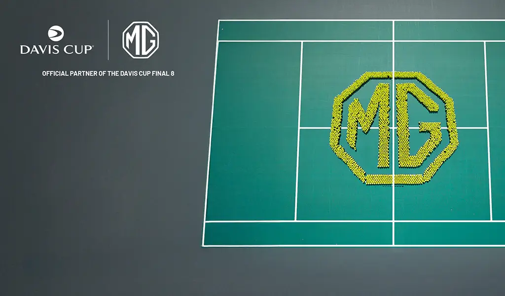 MG Motor è partner ufficiale della Coppa Davis 2025: le Final 8 arrivano a Bologna